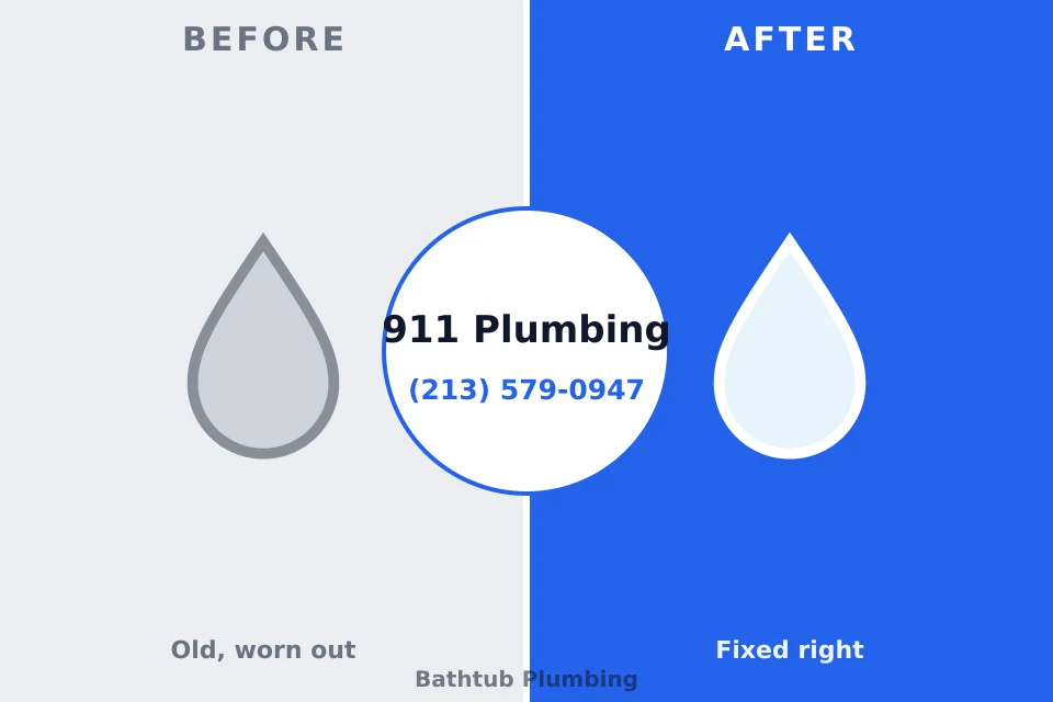 Before and after: plumbing company Rice Lake, MN